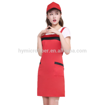 Trade assurance red bar staff uniforms baking cuisine maid apron